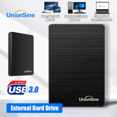 Externe Gaming Festplatte 4TB 2TB 1TB 500GB USB 3.0 Für PC PS4 XBOX Speicher HDD - Bild 1 von 4