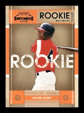 2008 Playoff Contenders Xavier Avery   #50