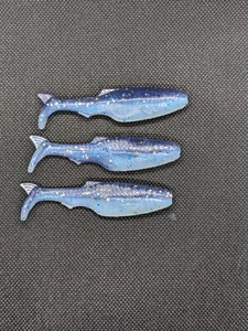 Preybait Junebug/shad 3-count - Picture 1 of 2