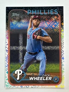 2024 Topps Zack Wheeler All-Star Game Foil ASG #262 Philadelphia Phillies - Picture 1 of 2