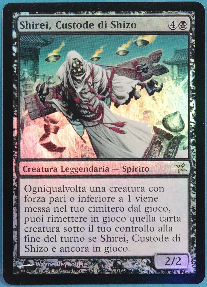 Shirei, Shizo's Caretaker FOIL Betrayers of Kamigawa (ITALIAN) PLD (371189) - Image 1 of 2