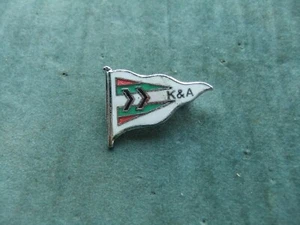 Sailing Boat Badge Kennet & Avon canal burgee flag barge yard member - Picture 1 of 2