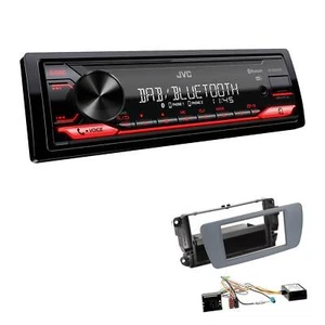 JVC Digital Autoradio DAB+ USB Bluetooth für Seat Ibiza IV Ibiza IV ST Canbus - Bild 1 von 5