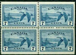 CANADA  1946-CANADA GOOSE BK PANE - VF** - Picture 1 of 1