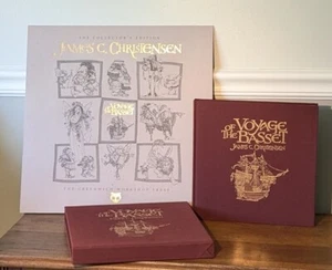 Buch & Druck James Christensen Reise des Bassets Sammlerausgabe Artist Proof - Bild 1 von 18