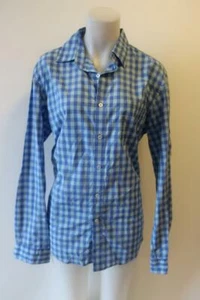 CAMISA PARA HOMBRE J.CREW AZUL A CUADROS ABOTONADA TALLA M* - Imagen 1 de 11