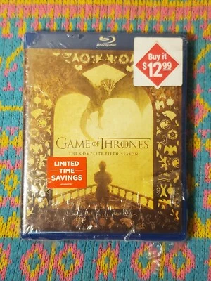 Игра престолов: сезон 5 (Blu-Ray, 2016) HBO TV серии пятый новый * читать * - Изображение 1 из 4