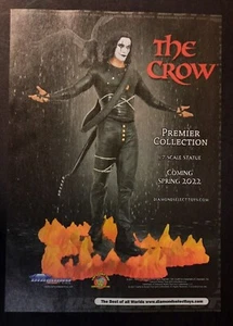 Statua THE CROW Premier Collection scala 1/7 2022 ~ pagina rivista STAMPA ANNUNCIO - Foto 1 di 1
