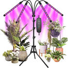 LED Grow Light with Stand for Indoor Plants Full Spectrum Plant Grow Lamp 4-Head