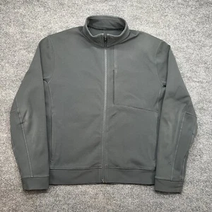 Lululemon Sojourn Jacket Mens XXL Melanite Navy Full Zip Warpstreme M4616S - Picture 1 of 10