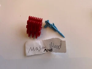 Vintage GI Joe 3 3/4” Loose Accessories Parts Lot #A140 Major Bludd - Picture 1 of 1