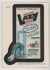 1985 Topps Wacky Packages Lazy Goo #36 6f8