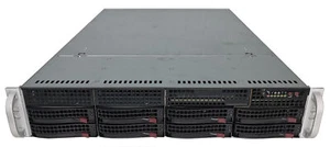 Supermicro CSE-825 2U 2U, BPN-SAS3-825TQ 8x SATA, No Motherboard, 2xPWS-741P-1R - Picture 1 of 6