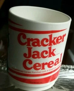 Vintage CRACKER JACK CEREAL MUG CUP PLASTIC 1980s - Bild 1 von 6