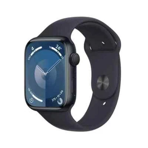 Apple Watch Series 8 (GPS) 41mm Midnight Aluminium avec Bracelet Midnight Sport - Photo 1 sur 10
