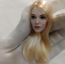 1/6 Scale Blond Ashley Benson hair Head Sculpt  For 12“Phicen  figure action