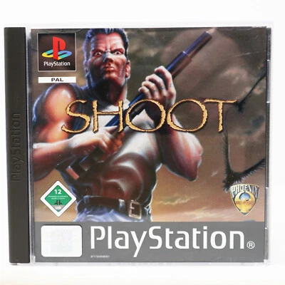 2005 PLAYSTATION 1 PS1 SHOOT VIDEO GAME PAL VERSION 1 PLAYER - Image 1 of 4