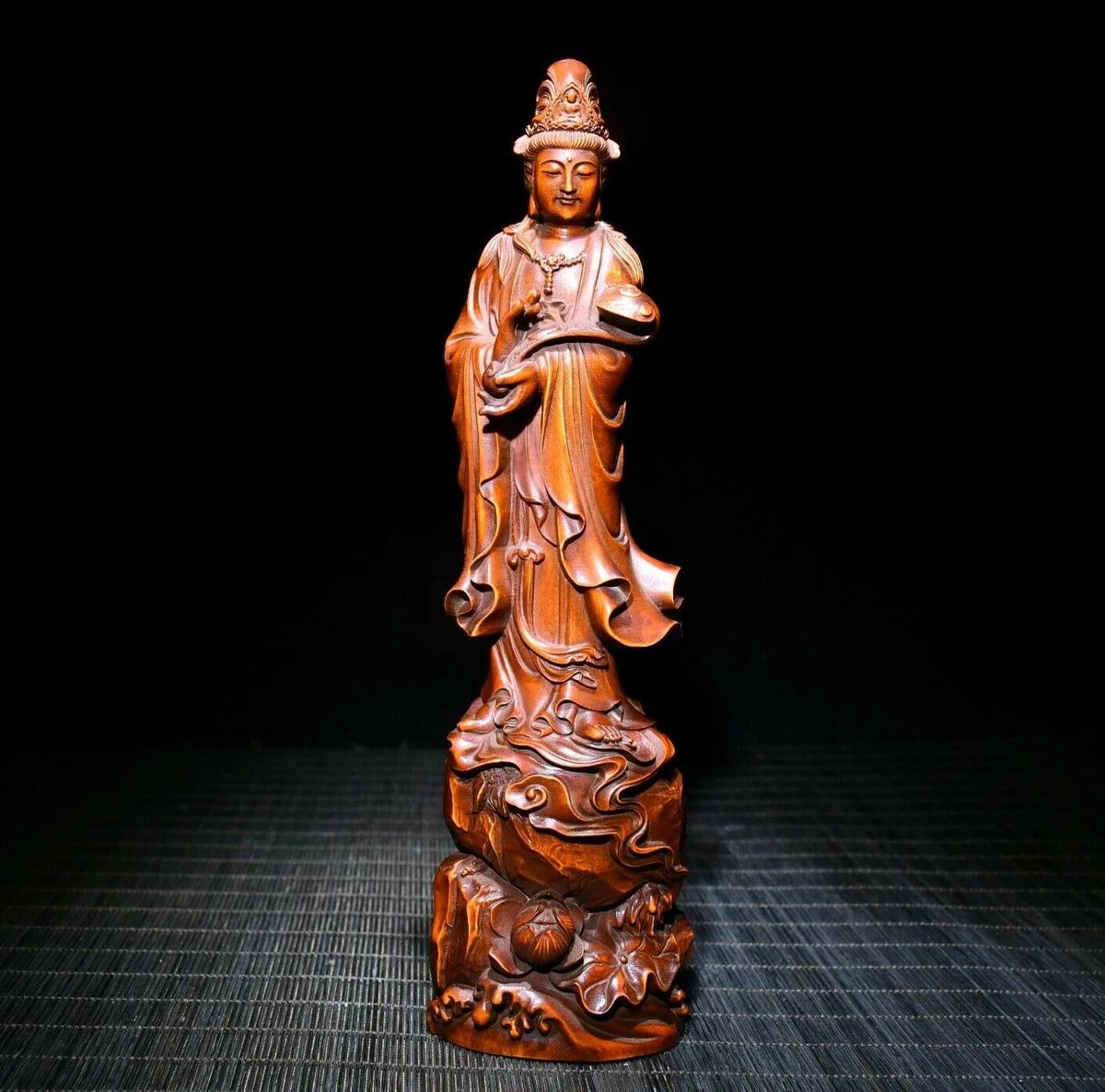 木制1800年以前古董中国佛像和雕像| eBay