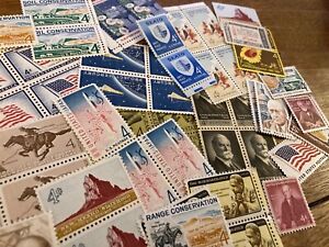 75 MINT US Postage Stamps Lot, ASSORTED , 1930s-1970s MNH UNUSED - FOR WEDDINGS