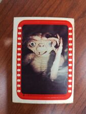 Vintage 1982 ET the Extra Terrestrial Topps Sticker Card #5 NEW UNCIRCULATED