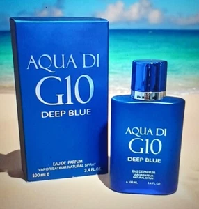 Aqua DI G10 Deep Blue for men 3.4 fl oz. Eau De Parfum - Picture 1 of 2
