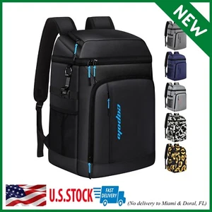 Capolo Cooler Backpack Insulated Leak Proof 36Cans, Soft Camping Bacpack Coo - Picture 1 of 7