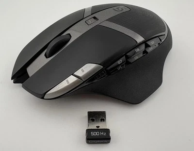 Logitech G602 Negro 11 Botones Programables Ratón Inalámbrico para Juegos con Dongle Foto 1 de 4