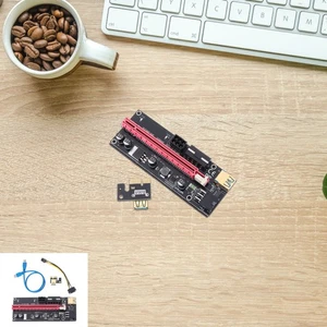 1 Set PCIE Riser PCIE 1X to 16X Riser Durable Extension - Afbeelding 1 van 12
