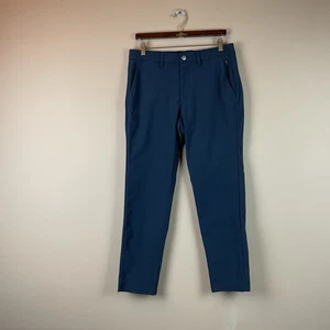 CRZ Yoga Golf Athleisure Hose Herren 30 x 29 blau schmal zulaufend flach Polyester - Bild 1 von 11