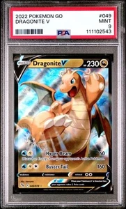 DRAGONITE #049 PSA 9 • 2022 POKEMON GO MINT - Picture 1 of 2