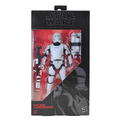 Star Wars Black Series First Order Flametrooper Hasbro Action Figure 2016 15cm - Image 1 of 4