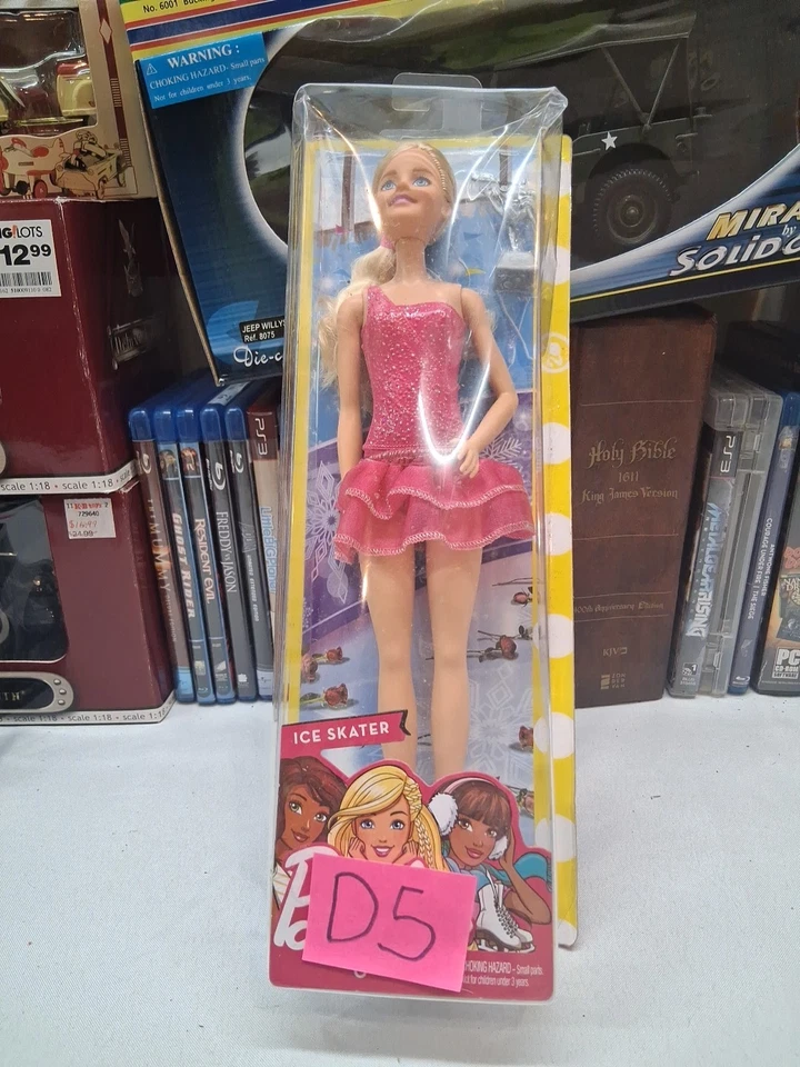 2016 Barbie Career Series Ice Skater Doll FFR35