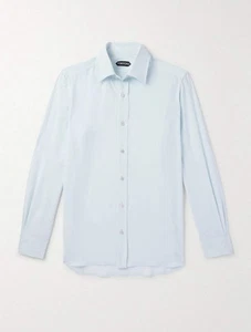 Tom Ford Button Down Herren hellblau 58% Seide & 42% Viskose - Bild 1 von 3
