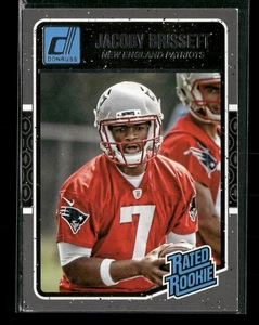 2016 Donruss #370 Jacoby Brissett New England Patriots - Picture 1 of 2