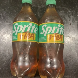NEW LIMITED EDITION Sprite + TEA Lemon Lime Chill Soda 20 OZ BOTTLEsS 2 Pack - Picture 1 of 3