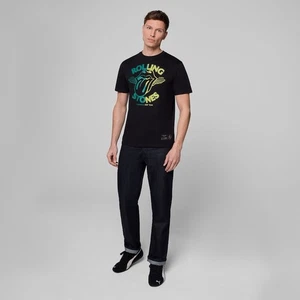 Camiseta grande para hombre Aston Martin F1 negra Fanwear edición especial Rolling Stones - Imagen 1 de 7