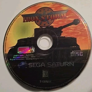 Iron Storm (Sega Saturn) SOLO DISCO testato funzionante🔥 - Foto 1 di 1