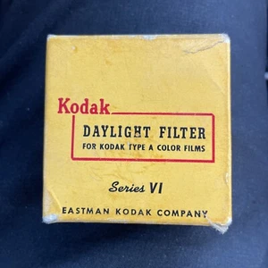Vintage Kodak Daylight Filter Type A Series 5 Color Films Original Box Eastman - Picture 1 of 2