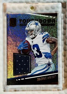 2019 Panini Unparalleled MICHAEL GALLUP Touchdown Player Worn Patch TT-MG - Picture 1 of 2