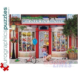 Eurographics YE OLDE TOY SHOPPE Favorite Pastimes 1000pc Jigsaw Puzzle 6000-5406 - Picture 1 of 4