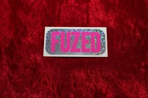 FUZE NEON PINK FOLIE AUFKLEBER CUSTOM HIP HOP 420 MEMORABILIA - Bild 1 von 2