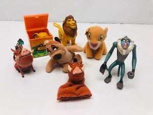 Vintage Lion King Kids Meal Toys Disney Set Simba Timon Pumbaa Rafiki BIN 20 - Picture 1 of 11