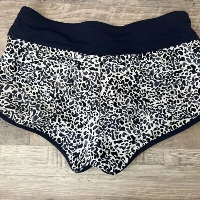 Athleta Zimbabwe Kata Swim Shorts Navy Blue and White Size XX Small - Image 1 of 4