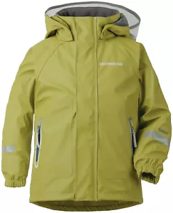Didriksons Outdoorjacke Funktionsjacke Skip Kid's Jacket grün wasserdicht - Bild 1 von 2