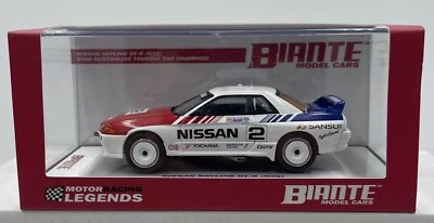 1:43 ДЖИМ РИЧАРДС #2 NISSAN SKYLINE GT-R R32 1990 ATCC ПОБЕДИТЕЛЬ B43408C СУПЕРКАРЫ - Изображение 1 из 4