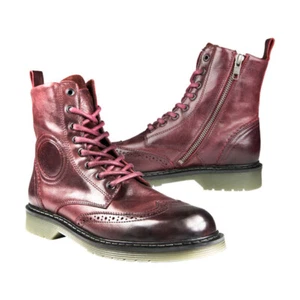 John Doe Sixty Bordeaux Motorcycle Boots Budapest CE Approx. 37 - Picture 1 of 1