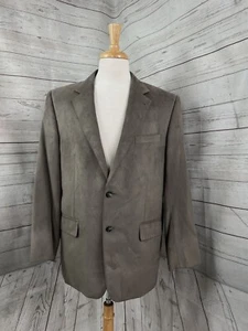 Jos. A. Bank Gray Two Button Sport Coat Mens 40R 100% Micropoly - Bild 1 von 8