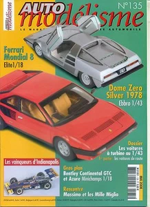 MODELLAUTO Nr. 135 05/2008 Ferrari Mondial 8 Dome Zero - Bild 1 von 1