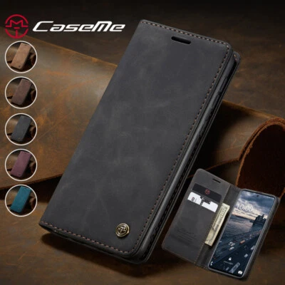 Magnetic Wallet Case Card Leather Flip Cover for Xiaomi Redmi Note 13/14 Pro+ - Image 1 of 4
