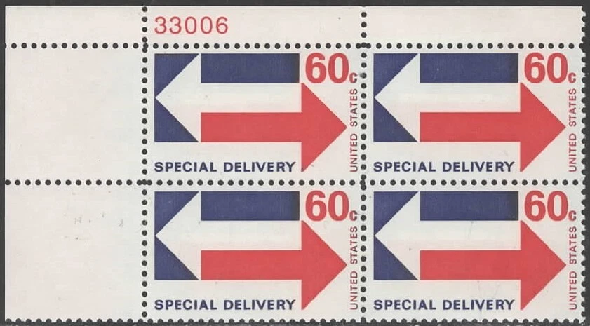 US Scott #E23, Plate Block of 4, MNH, #33006 UL - Image 1 of 1